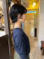 ショート×パーマ
