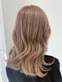 ブリーチダブルカラーミルクティーベージュカラーハイトーン