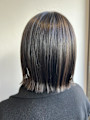切りっぱなしボブ