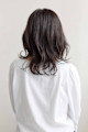 大人のセミロングヘア
