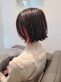 【南部担当】ボブ×ピンクイヤリングカラー