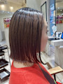 美髪矯正/きりっぱなしボブ