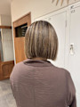 白髪ぼかしハイライト