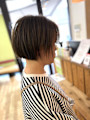 軽めのミニBOBスタイル