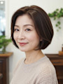 50-60代にオススメ★美形シルキーボブ
