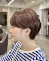 ショート×ボブ×マッシュショート×前髪×20代×30代