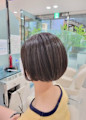 大人かわいいミニボブ