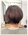 ≪お客様スタイル≫ ショートボブ。