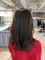 ナチュラルブラウンシアーカラー秋冬赤羽美容院おすすめ