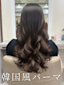 韓国風パーマ/コテ巻き風パーマ/デジタルパーマ/レイヤー