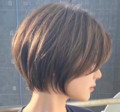 ショートの長さのレイヤースタイル