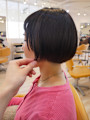 【morio成増/宇佐美】丸みボブスタイル/個性プラス