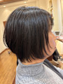 【ツヤ・ボリューム感】ショートボブ×小顔レイヤー