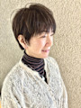 小顔ショートレイヤー