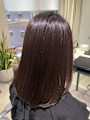ラベンダーブラウン× 髪質改善
