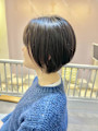 ばっさりショートボブ
