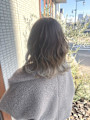 グラデーションミルクティーベージュ