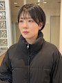暗髪ショート