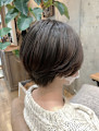 大人可愛いショートボブ