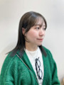 美髪矯正×オリーブブラウン
