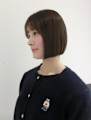 パツっとショートボブ