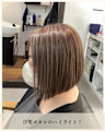 ≪お客様スタイル≫ 白髪ボカシのハイライト!