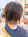 【morio成増/児玉】 外ハネボブ 縮毛矯正