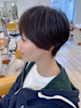 【morio成増/児玉】マッシュショート　黒髪