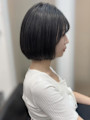 ストレートボブ/ぱつっとボブ/ワンレンボブ/ぱっつん前髪
