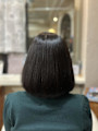 艶ボブ【美髪整形】異次元の最新髪質改善☆シルク酸性ストレート