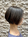  美フォルム【大人前下がりボブ】