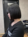 切りっぱなし ボブ