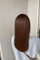 20代30に人気！/髪質改善カラー×艶感ブラウンストレート