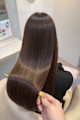 極艶ショコラブラウンストレート