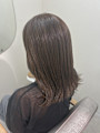 オリーブベージュ / 透明感カラー / 髪質改善