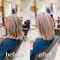 白髪ぼかし細めハイライト30代40代50代【藤沢　藤沢駅】