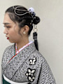【miu担当】袴のヘアセット着付け受け付けてます
