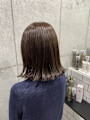 切りっぱなしボブ