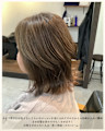 ≪お客様スタイル≫ ナチュラルハイライトで白髪ボカシ