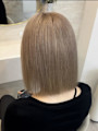 ブロンドヘアボブカット♪あゆむ