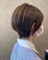 大人可愛いマッシュショート