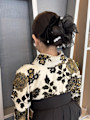 【卒業式】袴の着付け×カチモリヘアセット