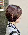 ショート×ショートボブ×丸みショート×前髪×横浜×石川町
