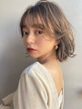 ふんわりミディアムレイヤーカット
