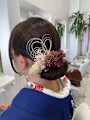 卒業式ヘアセット