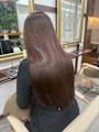 髪質改善/縮毛矯正/イルミナカラー/美髪/韓国/ブラウン