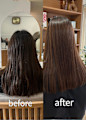 縮毛矯正/ケアストレート/艶髪