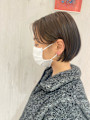 すっきりショートボブ
