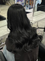 黒髪艶カラー/韓国風/透明感カラー