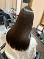 髪質改善/透明感カラー/レイヤー/韓国/前髪/ダークブラウン